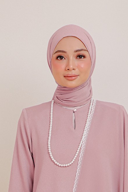 Dinda plain shawl in Mauve