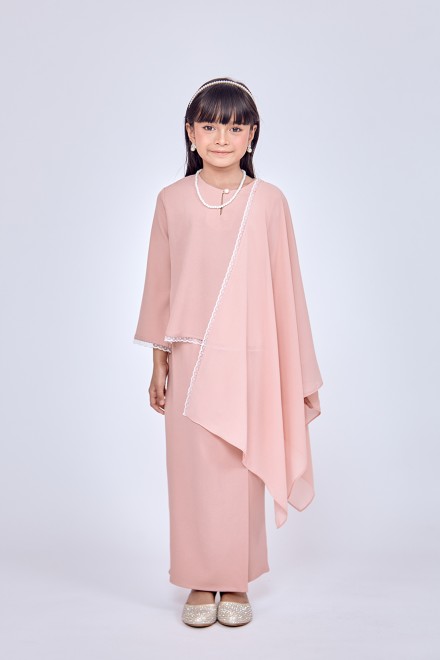 Dinda Set Kids in Soft Pink